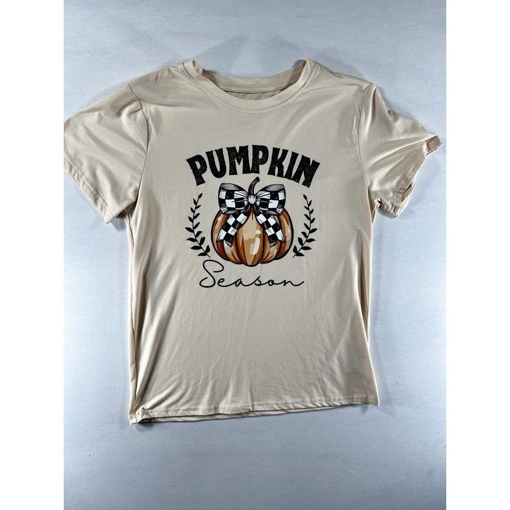 SHEIN Halloween Heart Festive Women's T-Shirt Size Medium 100% Cotton